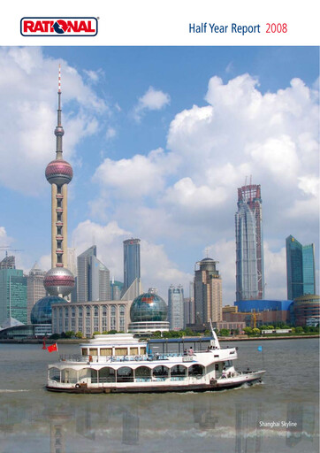 Thumbnail Rational AG
 Half-year Report 2008-h1