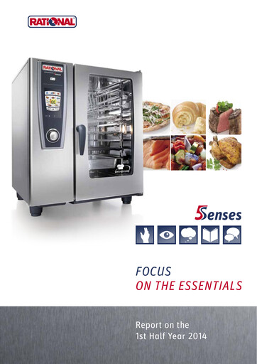 Thumbnail Rational AG
 Half-year Report 2014-h1