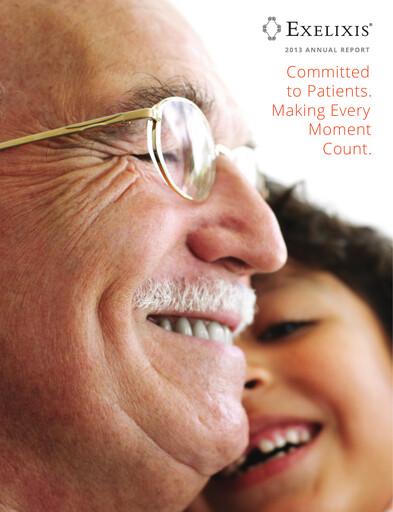 Thumbnail Exelixis Annual Report 2013