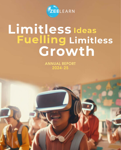 Thumbnail Zee Learn
 Annual Report 2024-2025