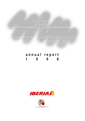 Thumbnail International Consolidated Airlines Annual Report 1998