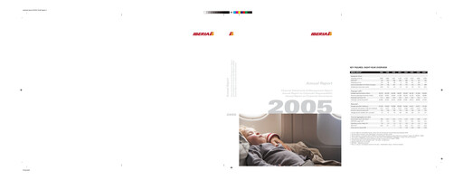 Thumbnail International Consolidated Airlines Annual Report 2005