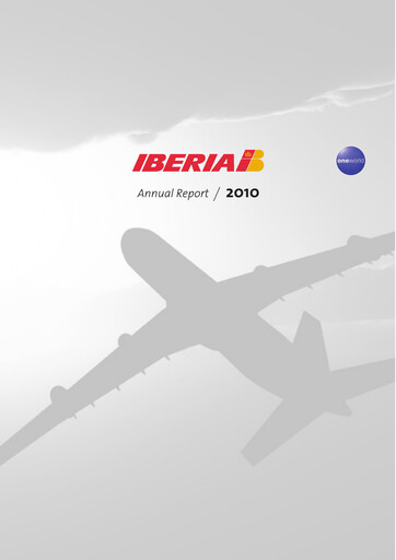 Thumbnail International Consolidated Airlines Annual Report 2010