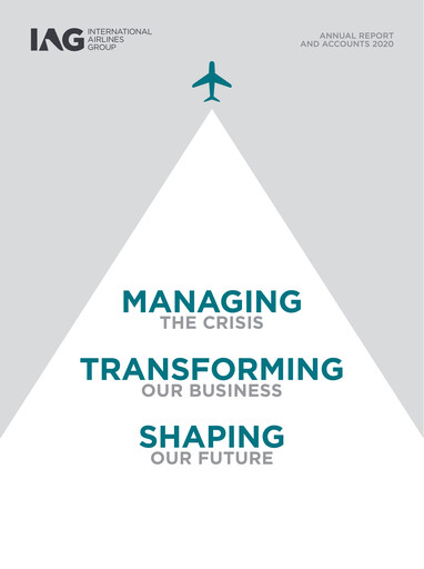 Thumbnail International Consolidated Airlines Annual Report 2020