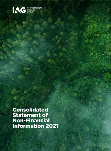 Thumbnail International Consolidated Airlines Sustainability Report 2021