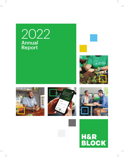 Thumbnail H&R Block
 Annual Report 2022