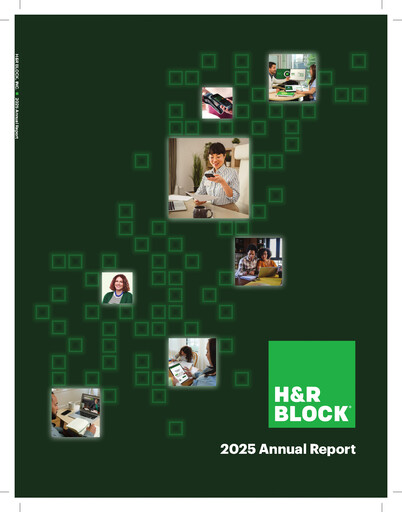 Thumbnail H&R Block
 Annual Report 2025