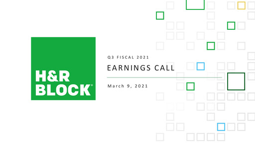 Thumbnail H&R Block
 Quarterly Report 2021-q3