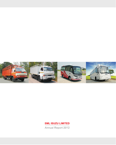 Vorschaubild SML Isuzu
 Jahresbericht 2012