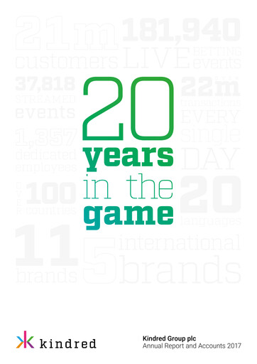 Thumbnail Française des Jeux
 Annual Report 2017