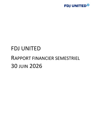 Thumbnail Française des Jeux
 Half-year Report 2026