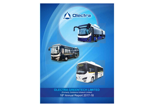 Thumbnail Olectra Greentech Annual Report 2017-2018