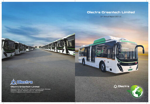 Thumbnail Olectra Greentech Annual Report 2021-2022