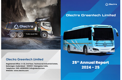 Thumbnail Olectra Greentech Annual Report 2024-2025