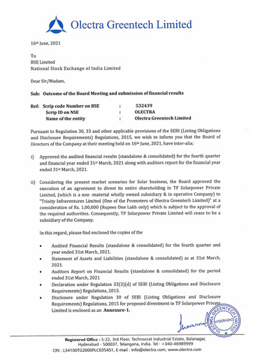 Thumbnail Olectra Greentech Quarterly Report 2020-q4