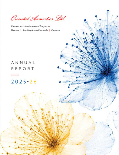 Thumbnail Oriental Aromatics
 Annual Report 2025-2026
