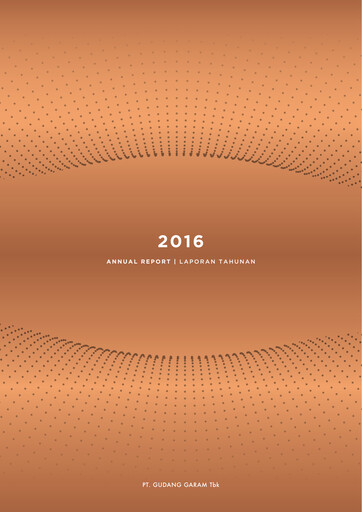 Thumbnail Gudang Garam
 Annual Report 2016