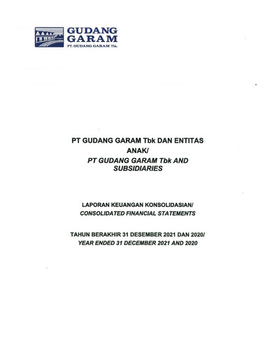 Thumbnail Gudang Garam
 Financial Statement 2021