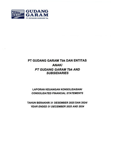 Thumbnail Gudang Garam
 Financial Statement 2025