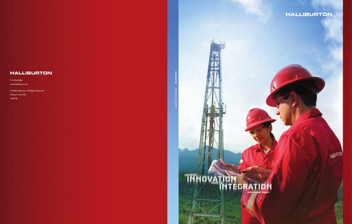Thumbnail Halliburton Annual Report 2008