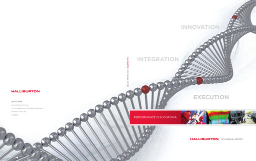 Thumbnail Halliburton Annual Report 2010