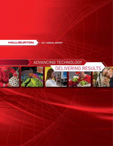 Thumbnail Halliburton Annual Report 2011