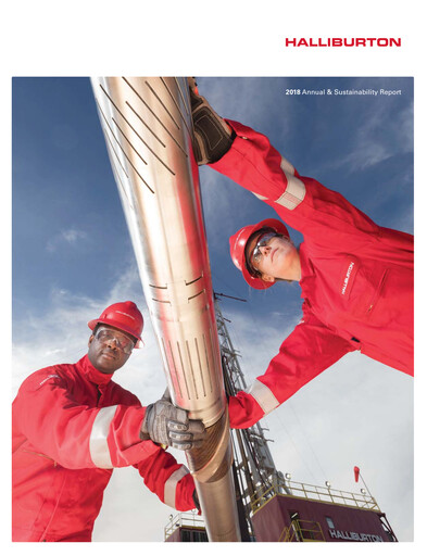 Thumbnail Halliburton Sustainability Report 2018
