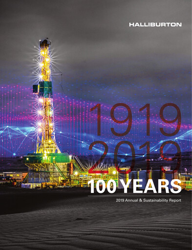 Thumbnail Halliburton Sustainability Report 2019