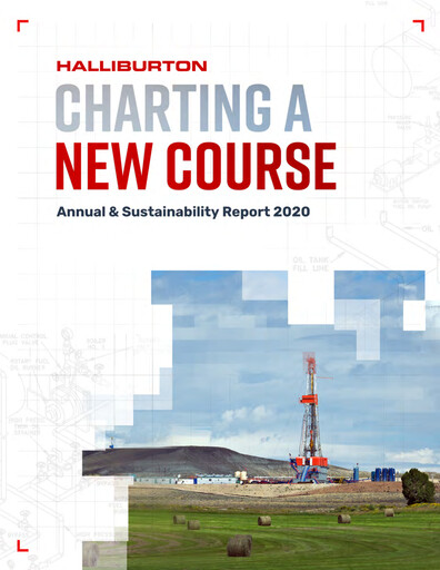 Thumbnail Halliburton Sustainability Report 2020