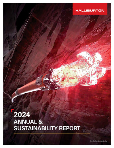 Thumbnail Halliburton Sustainability Report 2024
