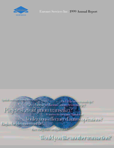 Thumbnail Euronet Worldwide
 Annual Report 1999