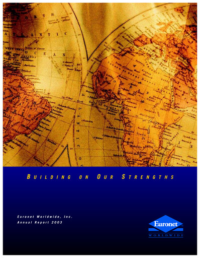 Thumbnail Euronet Worldwide
 Annual Report 2003
