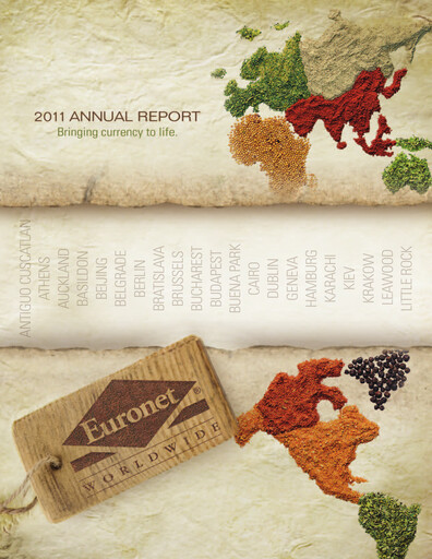 Thumbnail Euronet Worldwide
 Annual Report 2011