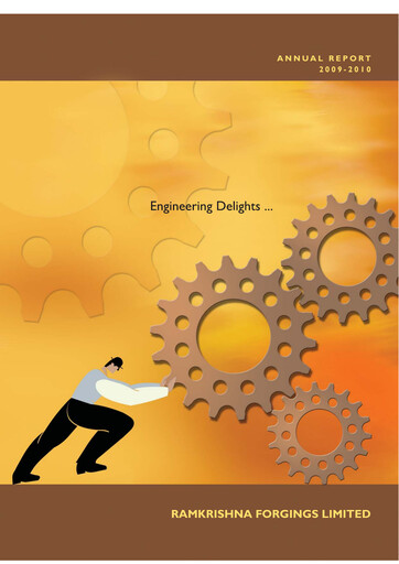 Thumbnail Ramkrishna Forgings Annual Report 2009-2010