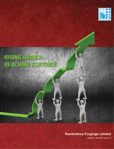Thumbnail Ramkrishna Forgings Annual Report 2013-2014