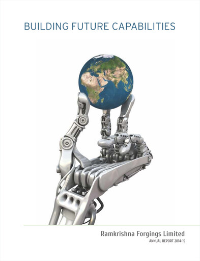 Thumbnail Ramkrishna Forgings Annual Report 2014-2015