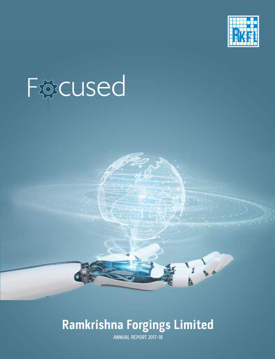 Thumbnail Ramkrishna Forgings Annual Report 2017-2018