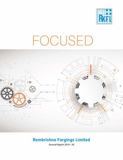 Thumbnail Ramkrishna Forgings Annual Report 2019-2020