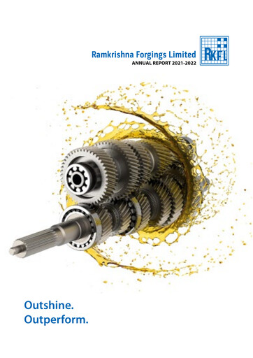 Thumbnail Ramkrishna Forgings Annual Report 2021-2022