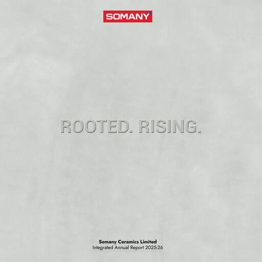Thumbnail Somany Ceramics Annual Report 2025-2026