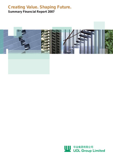 Thumbnail UOL Group Financial Report 2007