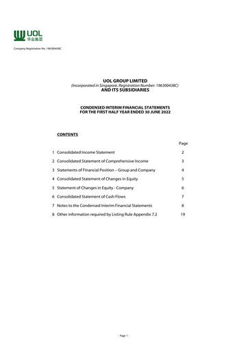 Thumbnail UOL Group Half-year Report 2022-h1