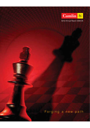 Miniature Kokuyo Camlin
 Rapport annuel 2008-2009