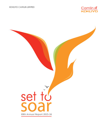 Miniature Kokuyo Camlin
 Rapport annuel 2015-2016
