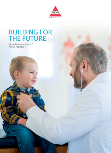 Thumbnail Hikma Pharmaceuticals
 Annual Report 2016