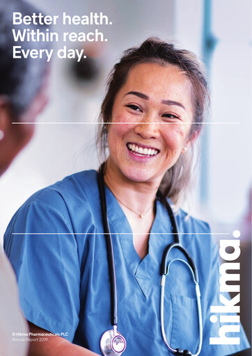 Thumbnail Hikma Pharmaceuticals
 Annual Report 2019