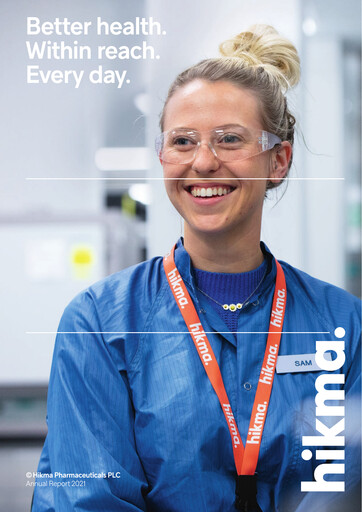 Thumbnail Hikma Pharmaceuticals
 Annual Report 2021