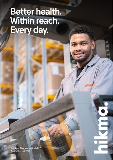 Thumbnail Hikma Pharmaceuticals
 Annual Report 2022