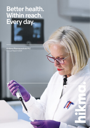 Thumbnail Hikma Pharmaceuticals
 Annual Report 2025