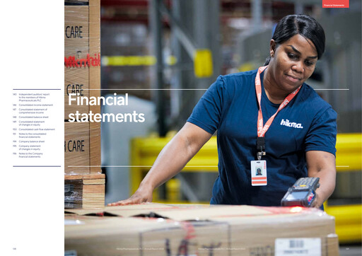 Thumbnail Hikma Pharmaceuticals
 Financial Statement 2023